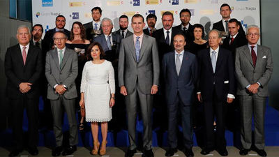 Felipe VI entrega los Premios Internacionales Rey de España de Periodismo