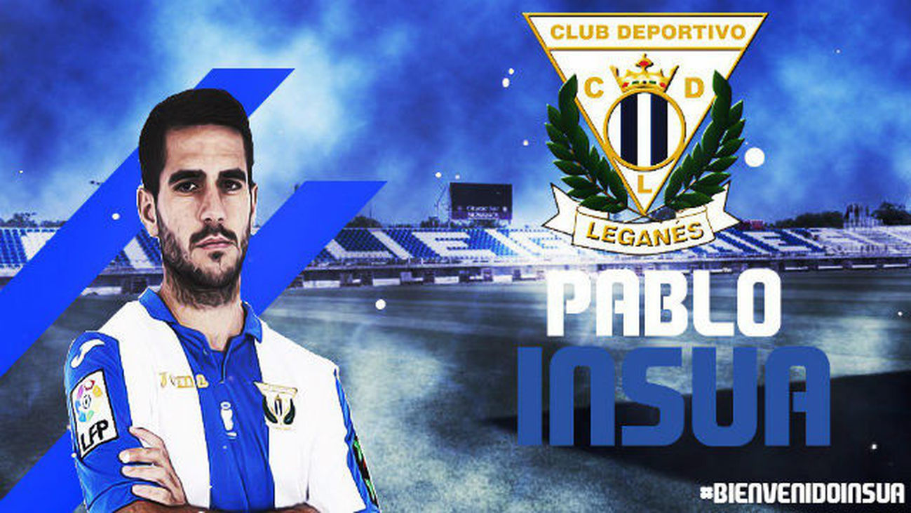 Insua vuelve como cedido al Leganés