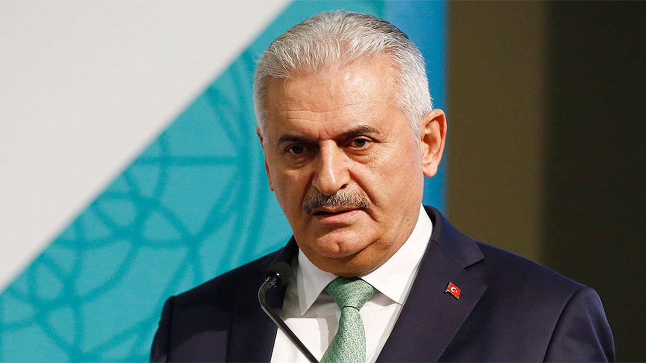 El primer ministro de Turquía, Binali Yildirim.
