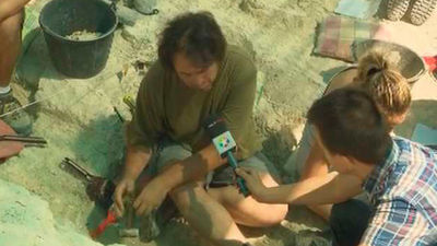 Un viaje en el tiempo en el yacimiento paleontológico del 'Cerro de los Batallones'