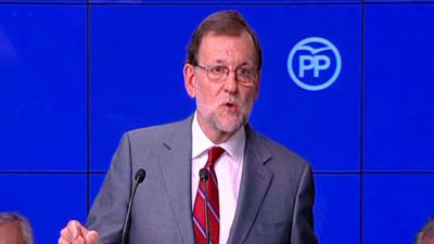 Rajoy dice estar dispuesto a gobernar en solitario con 137 diputados