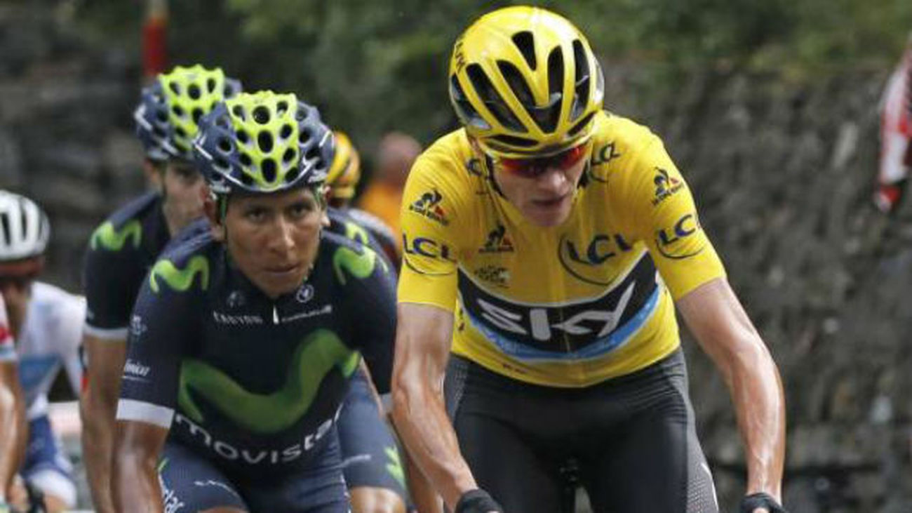 Nairo Quintana y Chris Froome