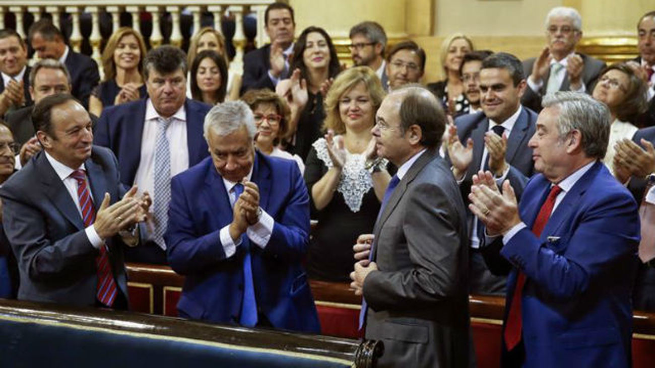 Pio García-Escudero, reelegido presidente del Senado con la mayoría absoluta del PP