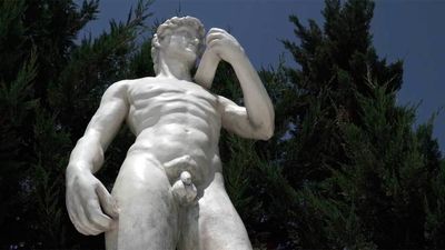 Al David de Miguel Ángel le sobra un trocito