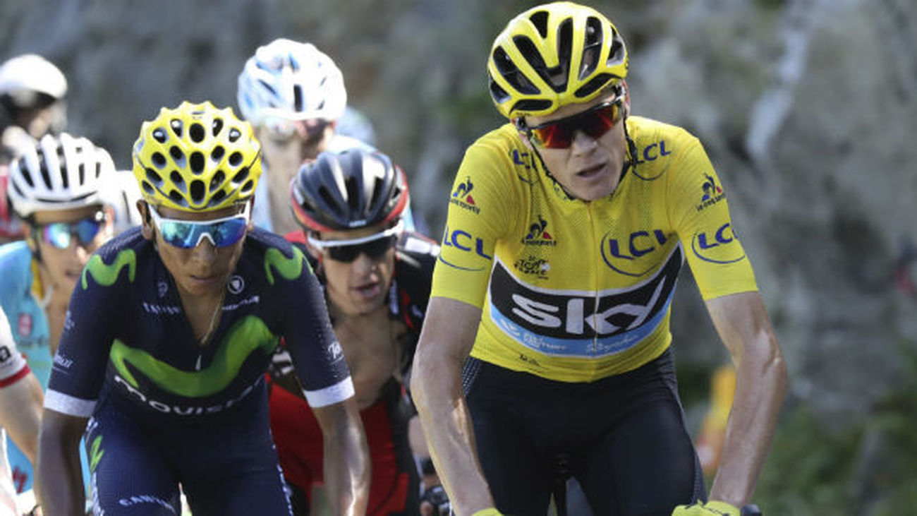Nairo Quintana y Chris Froome