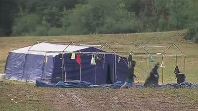 Un grupo de scouts de Madrid desalojado de un campamento en el Pirineo