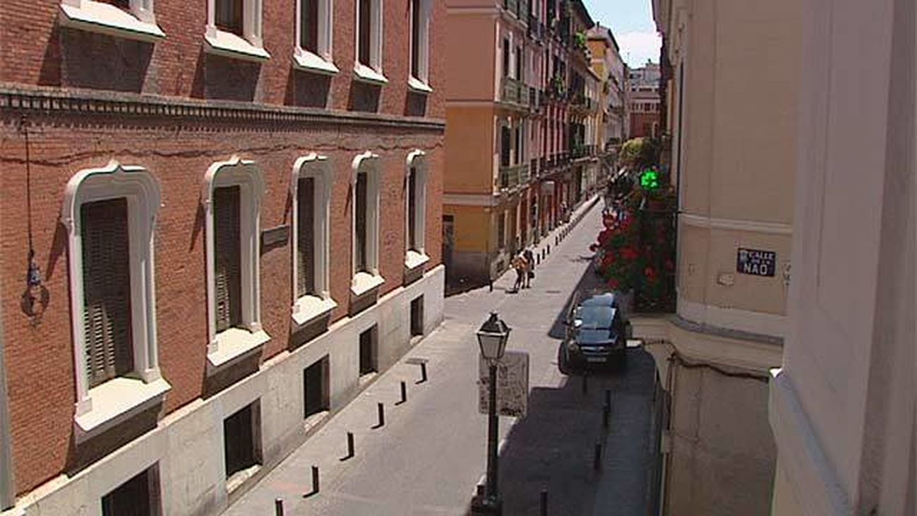 La Puebla, la calle de las lámparas