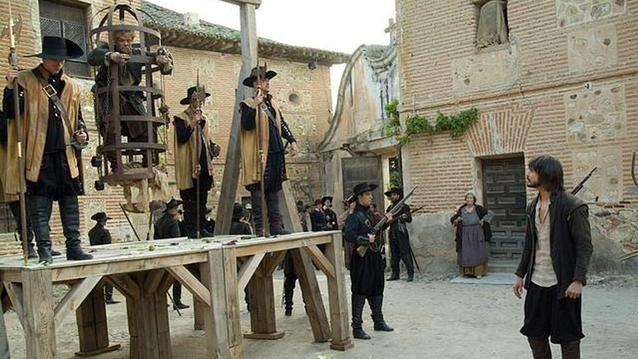 Talamanca del Jarama: La Cartuja, un plató de cine natural