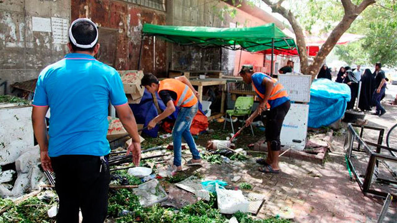Al menos 12 muertos por la explosión de un coche bomba al noreste de Bagdad