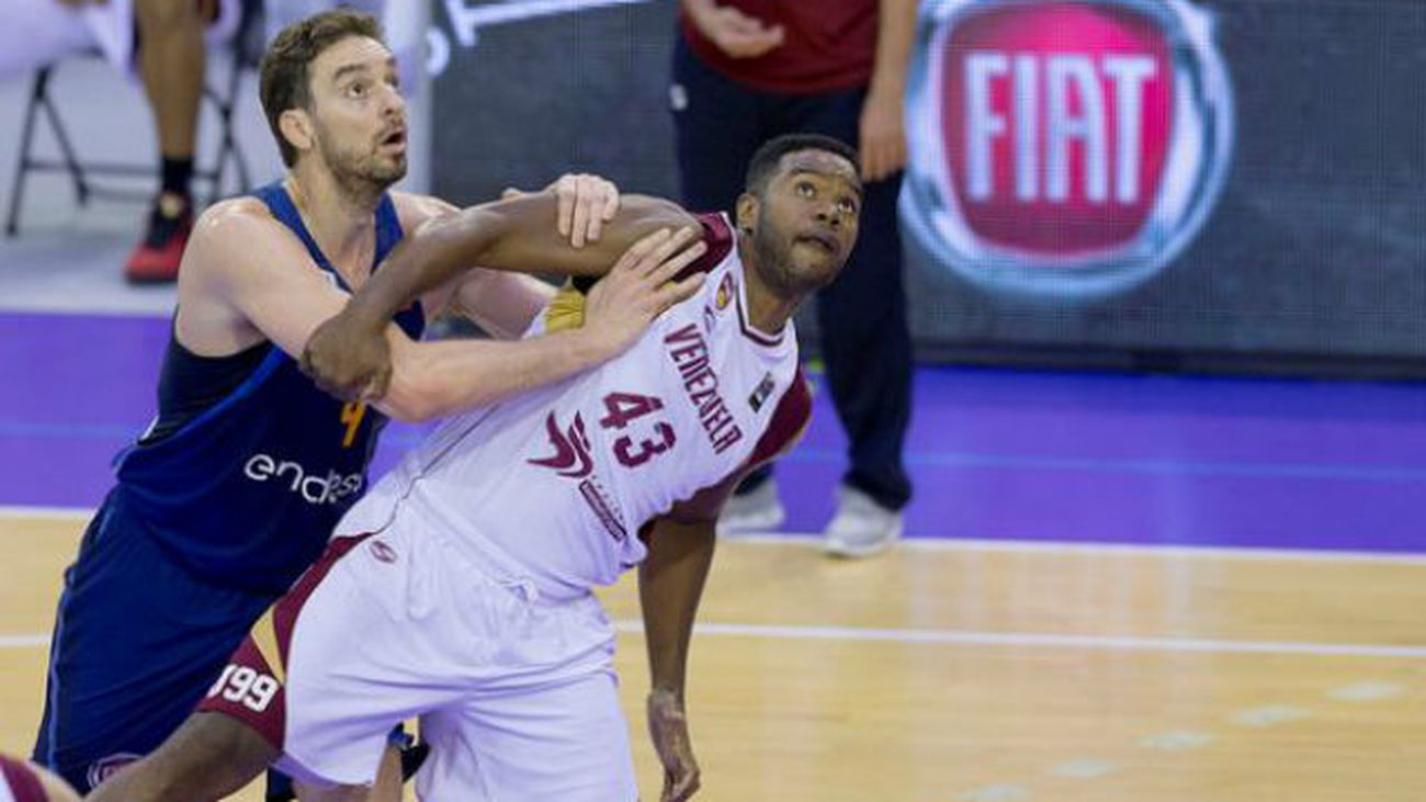 91-55. España aplasta a Venezuela