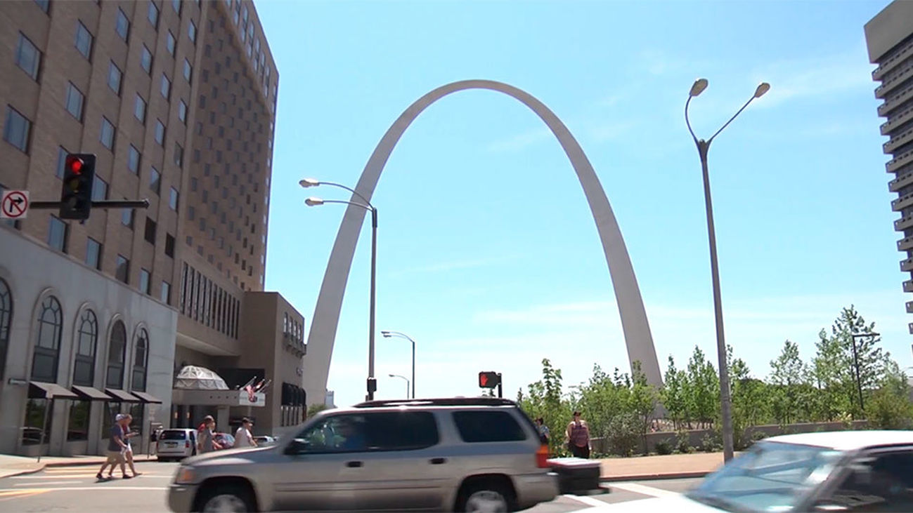 El Arco de Saint Louis, la puerta del Oeste