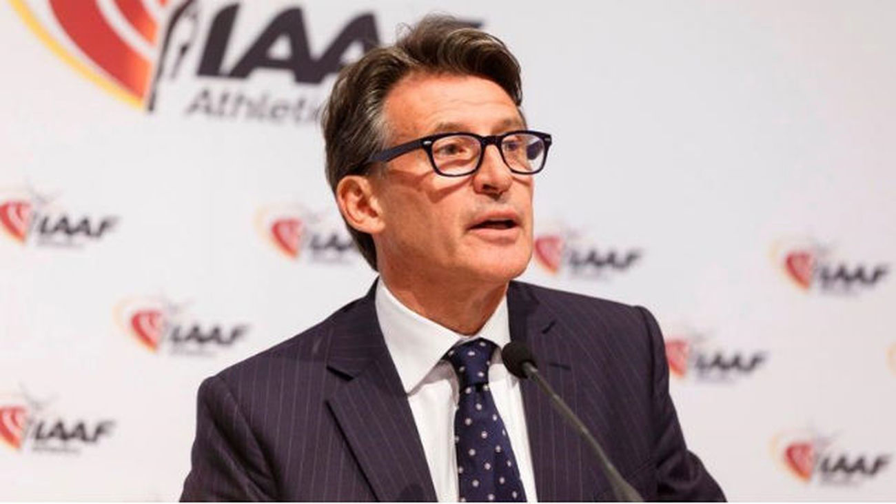 Sebastian Coe, presidente de la IAFF