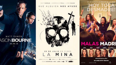 'Jason Bourne', 'La Isla del capitán' y 'La mina', estrenos de cine