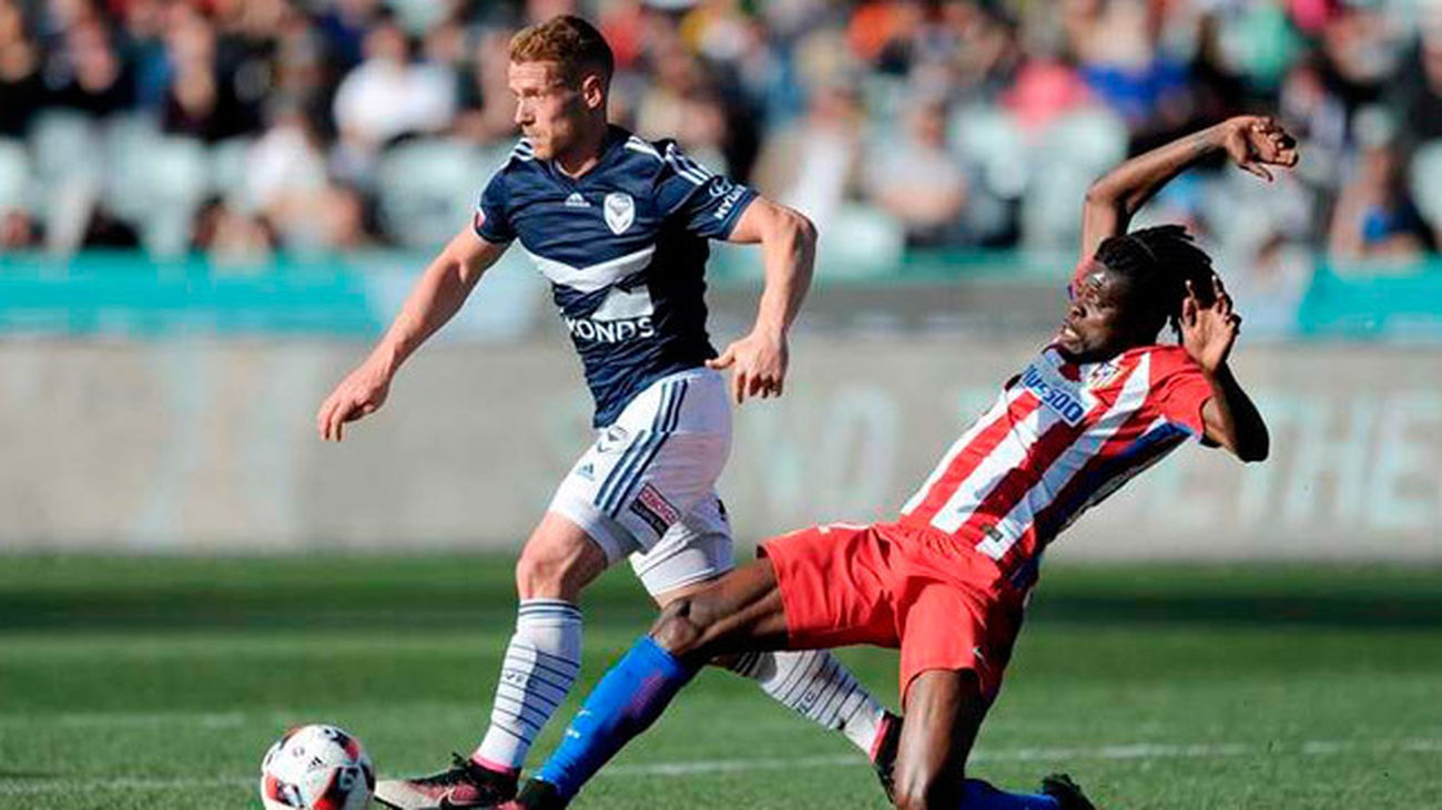 1-0. El Atlético se despide de Australia con derrota