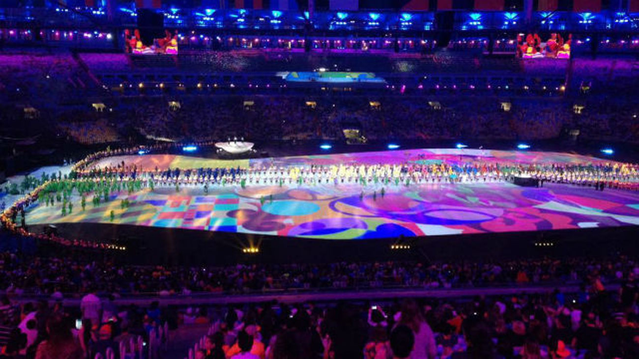 Ensayo de la ceremonia de inauguración de Río 2016