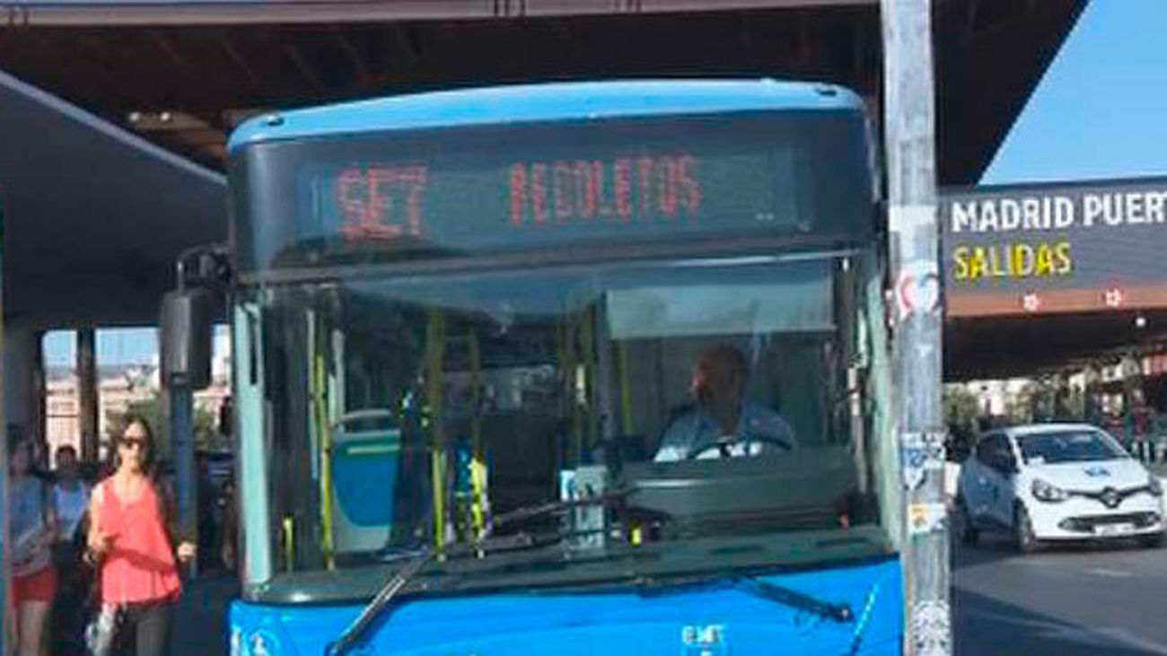 Servicio especial de autobuses a la estación de Recoletos