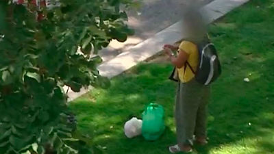 Los mendigos toman Madrid Río