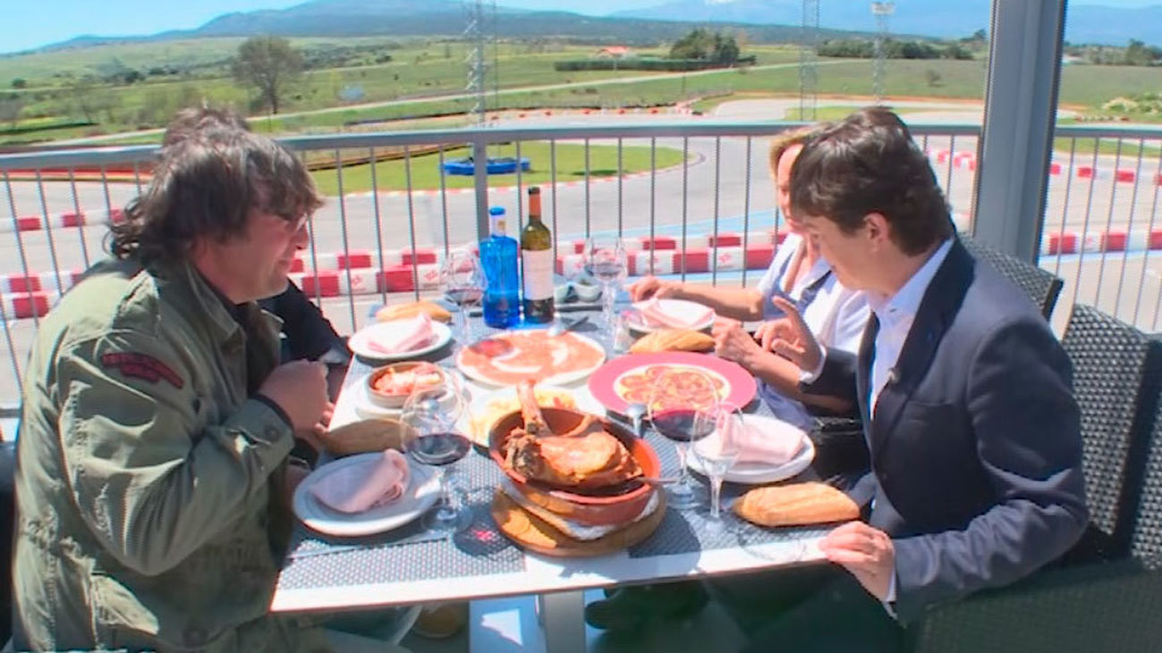 Pedrezuela: Karts y comida casera