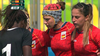 19-10. España gana a Kenia y se acerca a la clasificación en rugby
