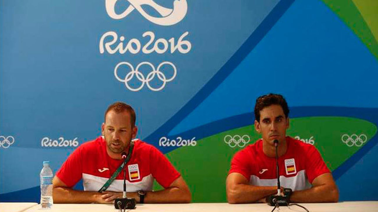- Los jugadores de Golf españoles Sergio Garcia  y Rafa Cabrera