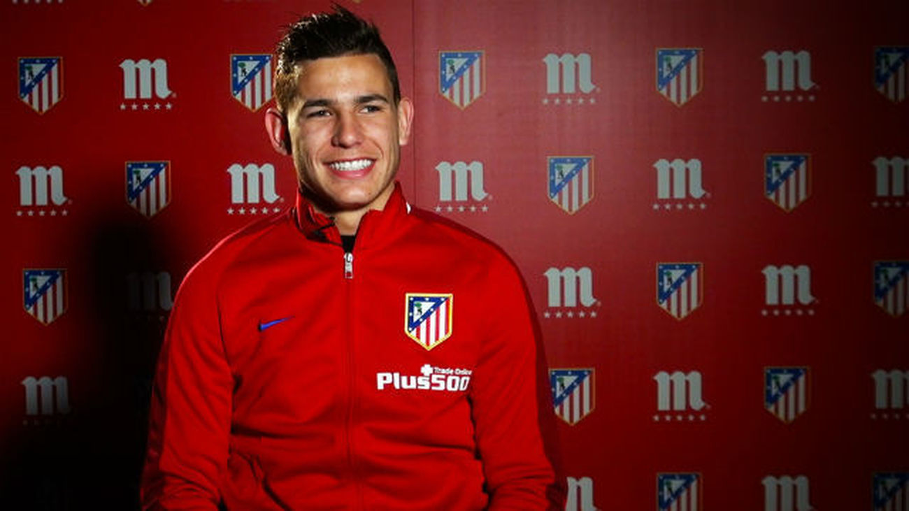 El Atlético amplía una temporada el contrato de Lucas Hernández, hasta 2020