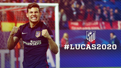 Lucas: "Mi ambición es llegar a ser titular en el Atlético"