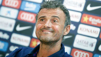 Luis Enrique: "Sobre el papel tengo la mejor plantilla desde que llegué"