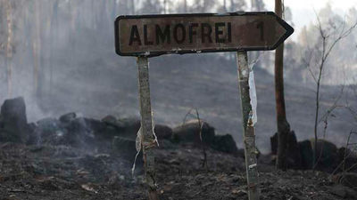 El fuego azota el sur de Galicia con incendios en Cotobade, Mondariz y Caldas