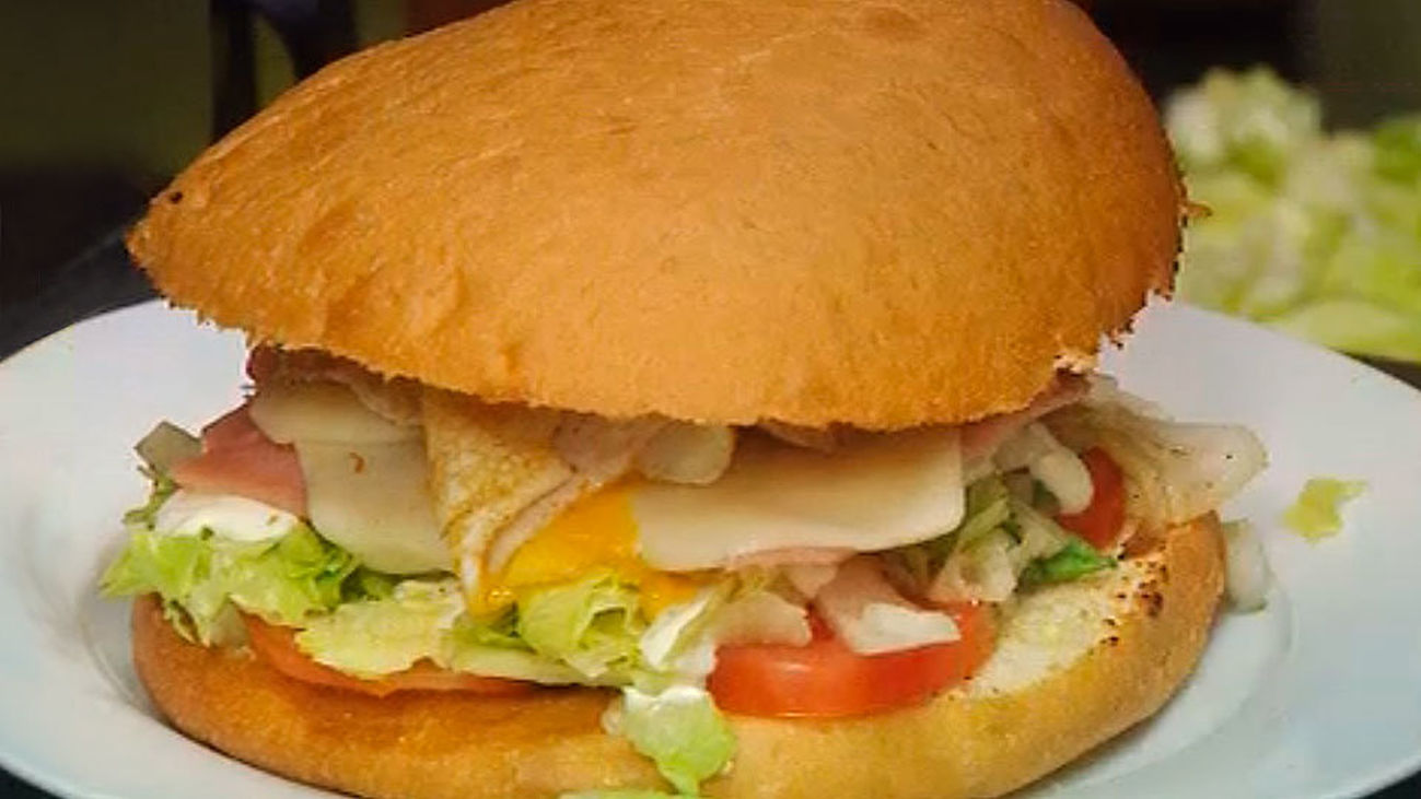 Hamburguesas gigantes en La Elipa