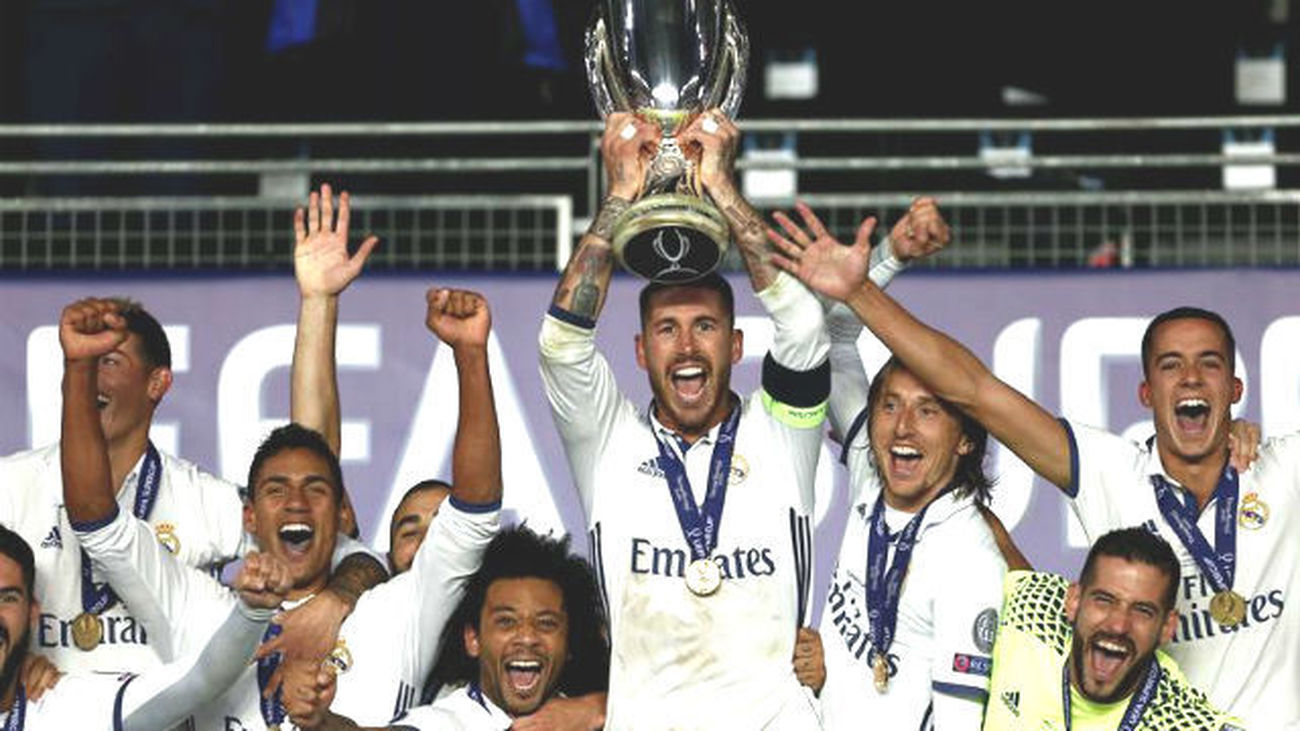 El Madrid gana su tercera supercopa de Europa