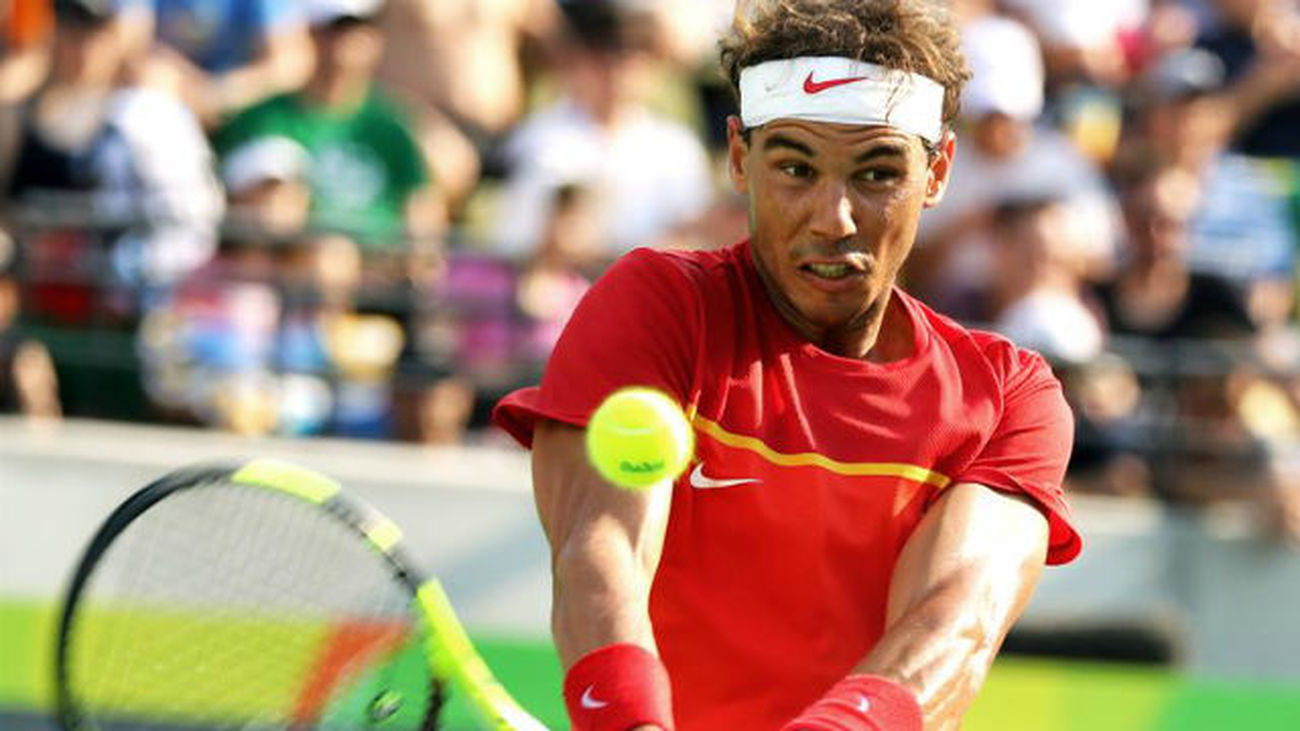 El tenista español Rafael Nadal
