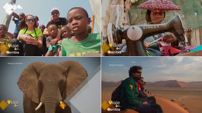 'Viaje con...', destino Namibia