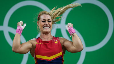 Lidia Valentín, bronce, saborea por fin el podio olímpico