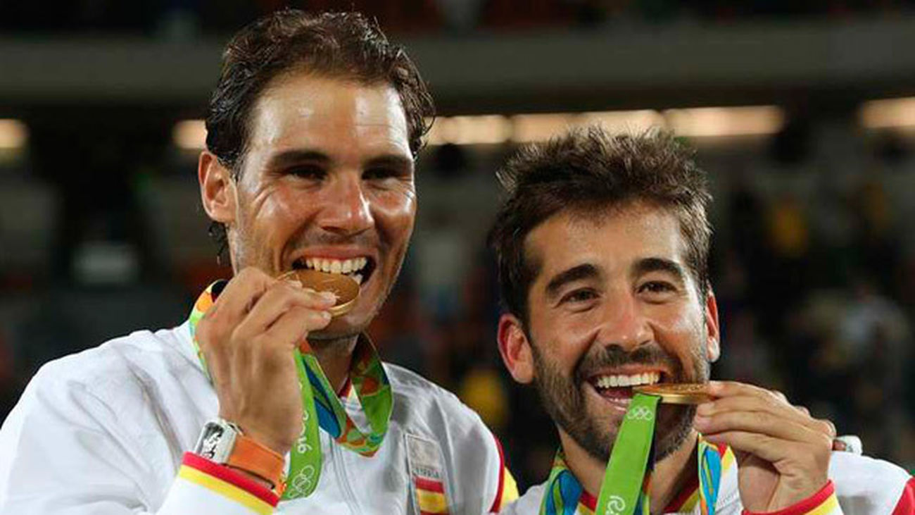 Rafa Nadal y Marc López, oro en Río 2016
