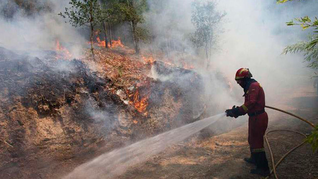 Semana aciaga para los montes gallegos, con más de 6.500 hectáreas calcinadas