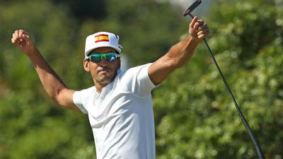 Rafa Cabrera Bello termina con -8 como mejor español en Río