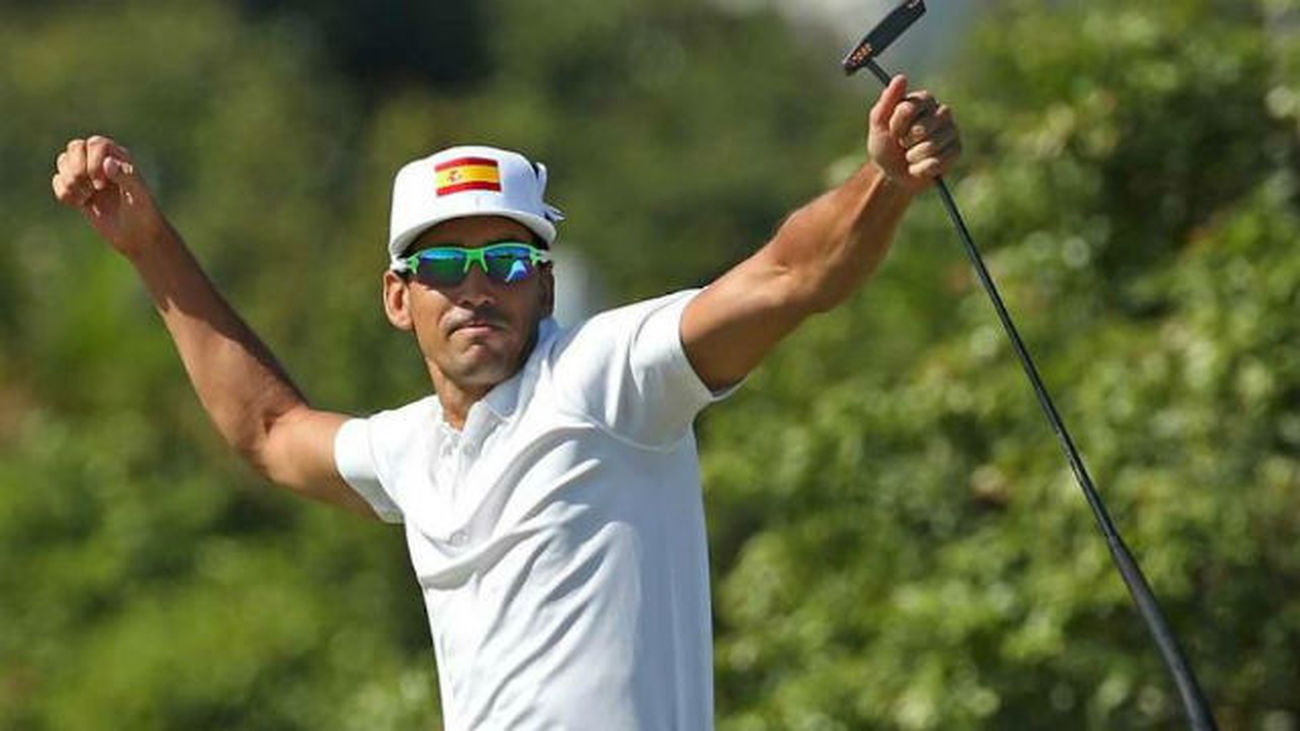 Rafa Cabrera Bello termina con -8 como mejor español en Río