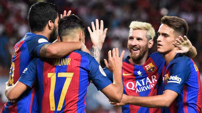 0-2. Luis Suárez y Munir le ponen la Supercopa de cara al Barcelona