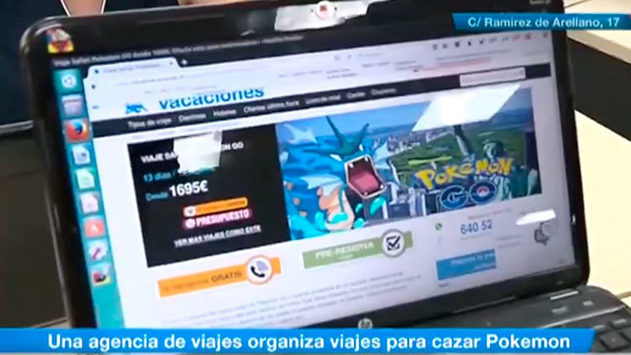 Viajes para cazar Pokemon