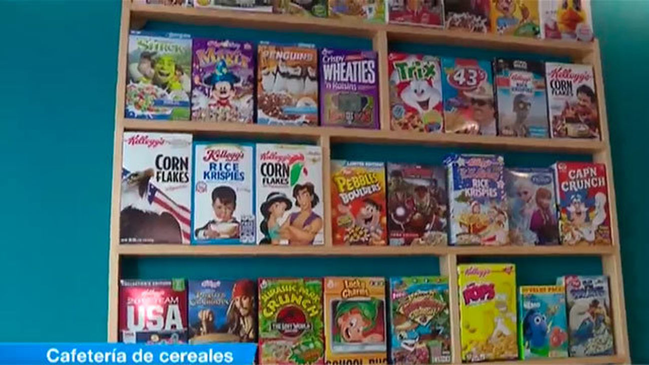 La primera cafetería de cereales