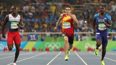 Bruno  Hortelano cae en las semifinales de 200 con 20.16