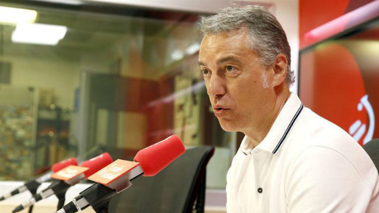 El lehendakari Iñigo Urkullu