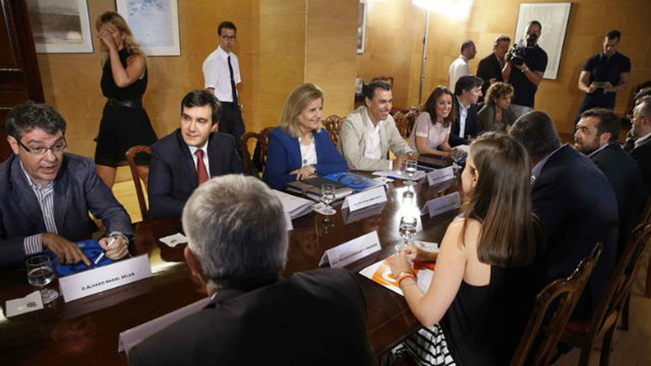 Reunión de PP y Ciudadanos