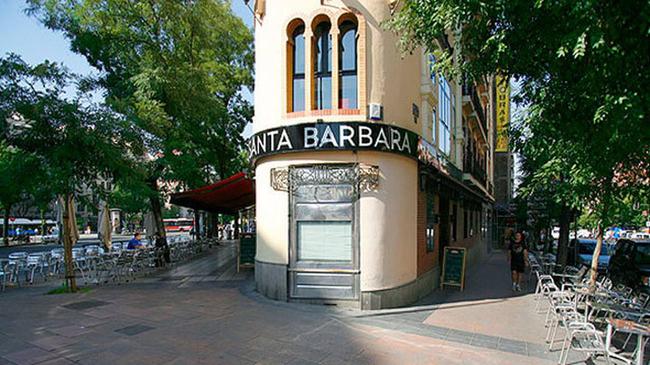 La cervecería Santa Bárbara de Goya esquina Alcalá