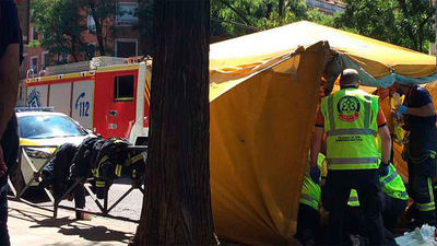 Una joven de 27 años muy grave tras ser atropellada en Conde de Peñalver
