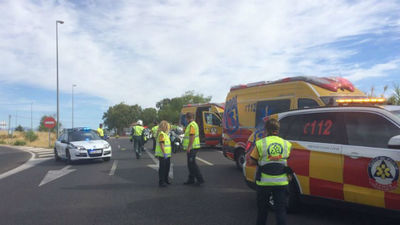 Muere motorista de 74 años al perder el control en la carretera de Colmenar