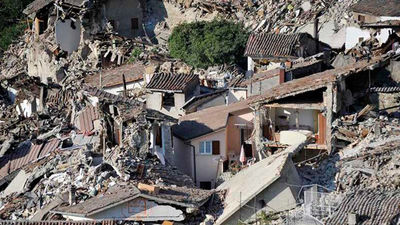 Las casas prefabricadas para los evacuados tras el terremoto de Italia tardarán siete meses