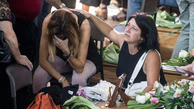 Primer funeral de Estado por las víctimas del seísmo en Italia