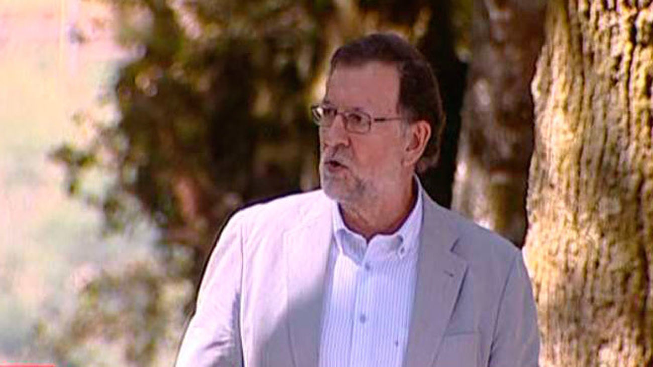 Rajoy: "La formación de gobierno hoy es más un deseo que un hecho"