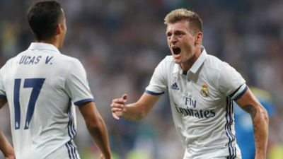2-1. El Real Madrid suda para derrotar a un buen Celta en el Bernabéu